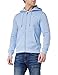 Produktbild Tommy Hilfiger Herren Hoodie mit Reißverschluss Tommy Logo Zipper, Blau (Vessel Blue), M