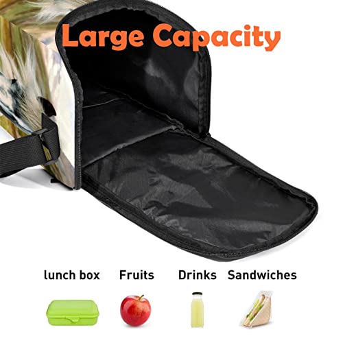 Bolsa de almuerzo de caballo hermética para mujeres y hombres con forro térmico para fiambreras 3