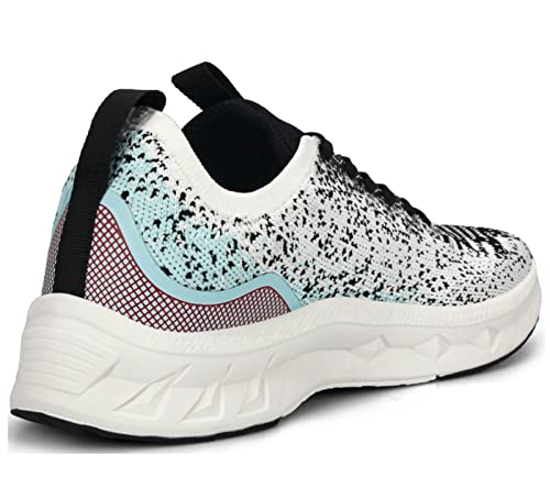Feethit Womens Slip Resistant Gym Sneakers Non Slip Tennis Shoes Lightweight Walking Shoes Breathable Running Shoes Comfortable Workout Shoes Watermelon Red Size 6 #TOP2