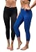 90 Degree By Reflex 2 Pack Womens Power Flex Capri Workout Leggings