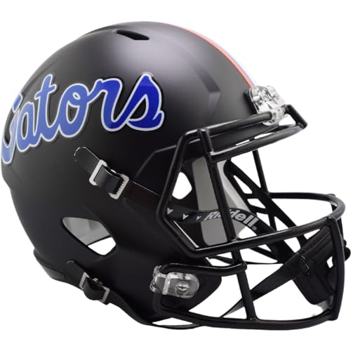 Florida Gators Satin Black 2023 Riddell Speed Replica Full Size Football Helmet - New in Riddell Box
