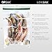 LOKSAK - OPSAK Odorproof Dry Bags for Backpacking, Hiking and Storage- Resealable Reusable and Recyclable Storage Bags (2-Pack, 9 Inch x 10 Inch)