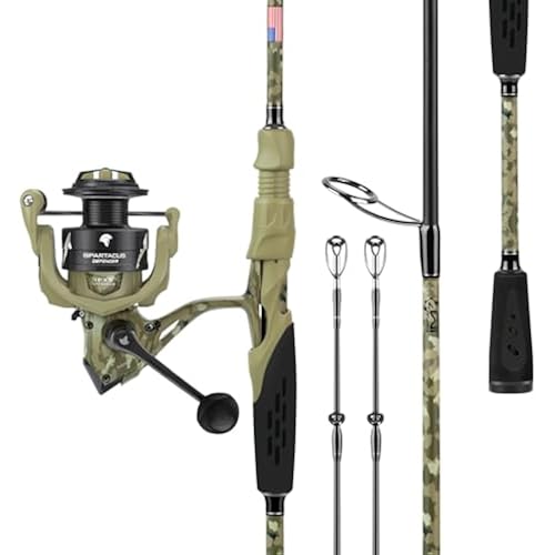 KastKing Spartacus Defender Twin-Tip Fishing Rod and Reel Combo