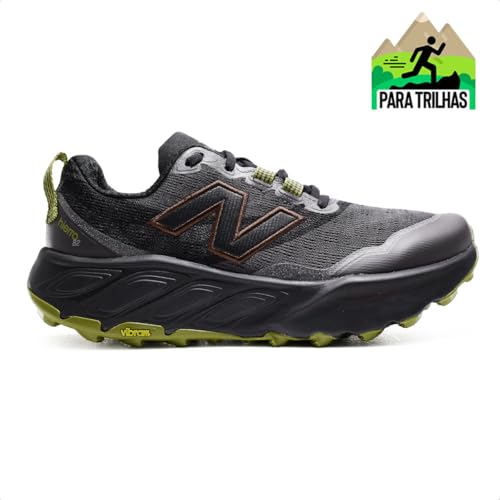 New Balance Herren Fresh Foam X Hierro V9, Faded Black/Pumpernickel, 9.5 X-Wide – Ansicht 2