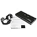 StarTech.com 2 Port High Resolution VGA Video Splitter with Built-in Video Amplifier - 350 MHz - VGA Video Splitter 1 x 2-2048x1536 80Hz, TAA (ST122PRO)