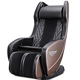 Aspria Sillón de Masaje sillón de Masaje ergonómico con Varios programas de Masaje, sillón reclinable eléctrico con Bluetooth, sillón de Masaje Que Ahorra Espacio para el hogar y la Oficina