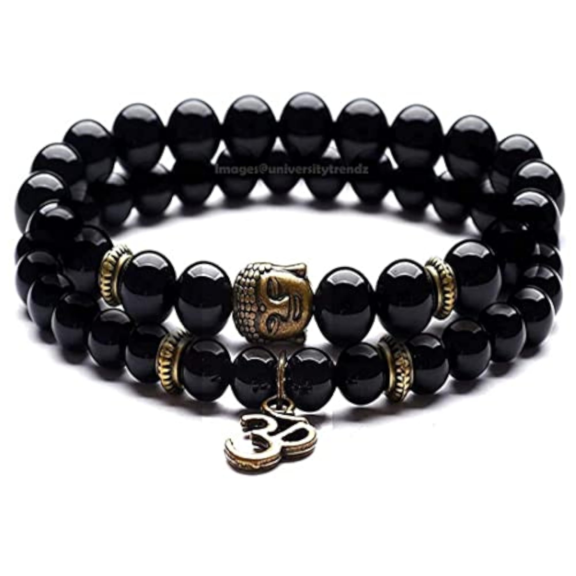 Men's Beaded Buddha Bracelet