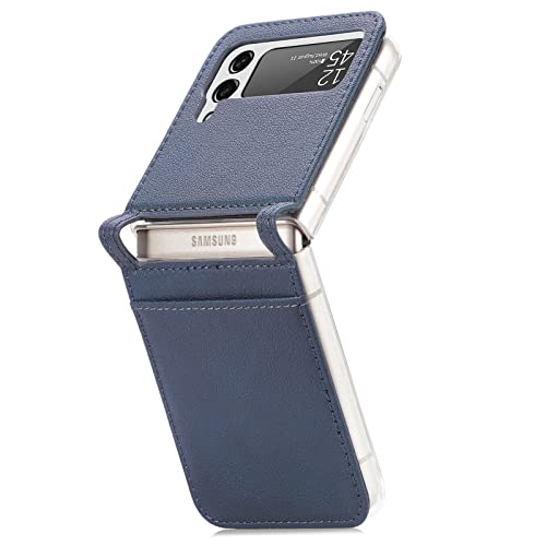 Capa para celular Samsung Galaxy Z Flip 3 5G, capa para Galaxy Z Flip 3 5G carteira com compartiment