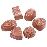 Faux aliments - le faux chocolat est beau et charmant, réaliste et réaliste pour l'éducation précoce , modèle d'exposition et accessoire photo, décoration décorative en chocolat
