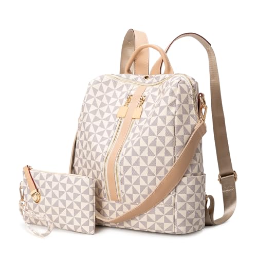 Lacel Urwebin Fashion Backpack Purse for Women Designer Convertible Travel