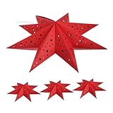 Éclairage ambiant : associez cet abat-jour étoile à votre ampoule préférée pour créer un superbe effet d'abat-jour en papier étoile, idéal pour rehausser l'ambiance de votre maison ou de votre fête, abat-jour étoile pour ampoule, abat-jour étoile