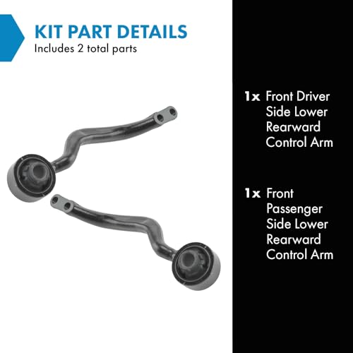 TRQ Front Lower Control Arm Set Compatible with 2001-2005 Lexus IS300 - Image 3