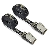 WingHome Wildlife Trail Camera Mounting Straps, Nylon Fiber Straps, Durable Camouflage 6 Feets 2pcs