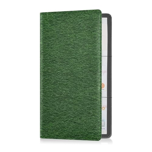 Organizador de guantera Piel Verde miniatura 7