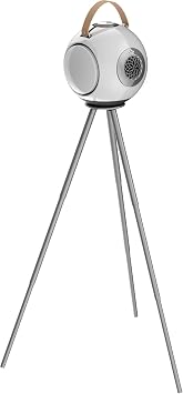 UB+ dB1 doubleBASS Waterproof Bluetooth Speaker White | 40W Hi-Fi Sound with Deep Bass, 20H Playtime, IPX5 & TWS Pairing (Glossy White with Tripod)