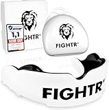 FIGHTR® Premium Mundschutz - ideale Atmung & leicht Anpassbar | Sport Zahnschutz für...