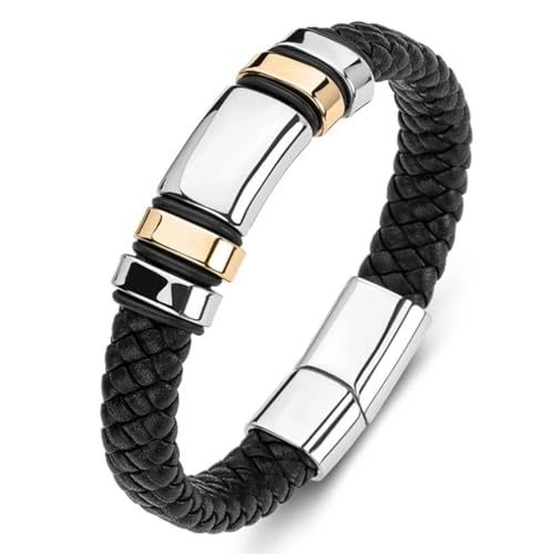 Bracelet en cuir tissé pour homme GXNRHG MOCHAMIK bijoux classique