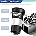 Astromania 2X Barlow Lens Upgraded 1.25 inch Metal Fully Multi Coated Telescope Accessory with M42 Thread Camera Connect Interface for Telescope Eyepiece, Telescope Barlow Lens with Filter Thread