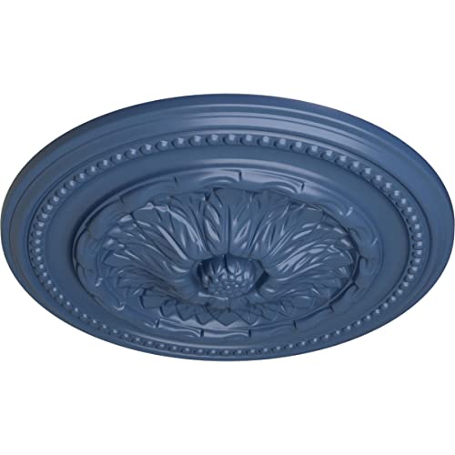 Image of Ekena Millwork CM15CHAMF 15 3 /4 inchOD X 1 7 /8 inchP Chester Ceiling Medallion Fits Canopies Up to 2 1 /4 inch, Americana