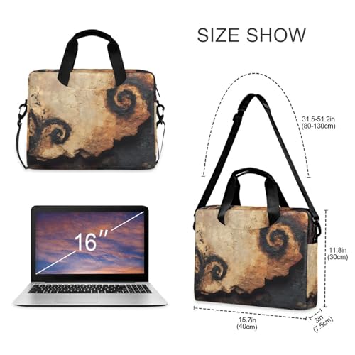 Bolso de hombro para laptop con diseño de árbol y múltiples bolsillos miniatura 5