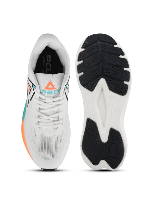Image of CLD Men's Sports Running Shoes | Lightweight Flynet Upper | Phylon Sole | Breathable & Comfortable Athletic Sneakers for Running, Gym & Training