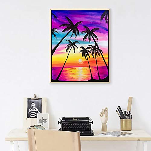 U/B 5D Fai da Te Diamante Pittura（Albero di Cocco）...