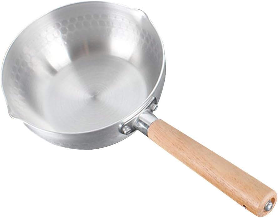 BESTYASH Milk Pan Non-Stick Aluminum Saucepan 14.37 Inch Small Pot for Heating Milk Cooking Soup Instant Noodles Multipurpose Kitchen Cookware