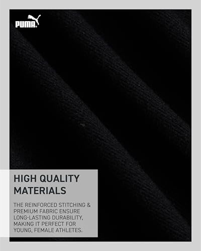 PUMA Girls Jogger Set - 2 Piece Athletic Tricot Flare Pants and Zip Up Jacket for Girls (4-14)4