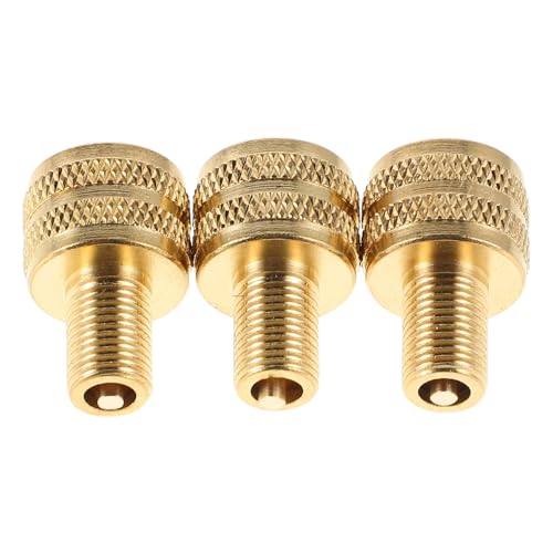 ZUNOXAZ Adaptateurs de Valve de Pneu Camion 3 Pièces Compatibles Compresseur Air, Embouts Gonflage Standards 12v1 vers 8v1, Accessoires pour Entretien Pneus...