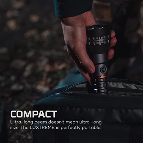 Nebo Luxtreme 500-Lumen Led Flashlight –Bright Rechargeable Flashlight With 4 Light Modes, Water Resistance, Half Mile Light Beam, Storm Gray #TOP3