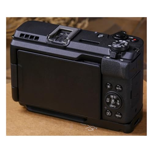 Image of Aluminum Camera Cage for Canon V1 Camera, Video Blogging Accessories (Black)