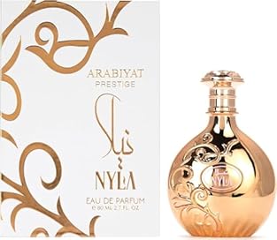 Luxurious Fragrance: Nyla eau de parfum by Arabiyat Prestige exudes an opulent and captivating scent. Elegant Bottle: The perfume comes in a striking rose gold bottle with intricate floral engravings, making it a stylish addition to any dressing tabl...
