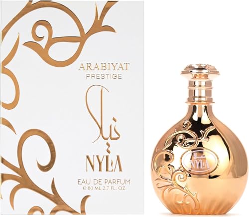 Arabiyat Prestige Nyla EDP Eau de Parfum For Women And Men (Unisex), 80 ml, Made in UAE