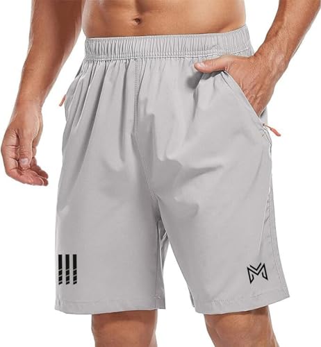 Mehrang Men’s Ourdoor Comfort Fit Sports Shorts with Pockets | Quick Dry Workout Shorts for Men Gym Yoga and Running (in, Alpha, L, Light Grey) Mehrang Men’s Ourdoor Comfort Fit Sports Shorts with Pockets | Quick Dry Workout Shorts for Men Gym Yoga and Running (in, Alpha, L, Light Grey)