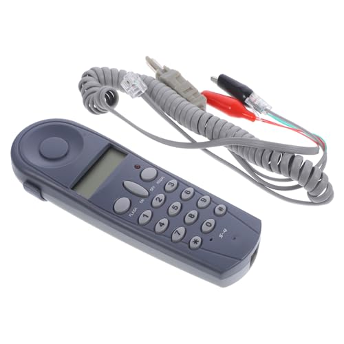 PRETYZOOM Phone Cable Tester Set Multi-Functional User-Friendly for Home Office Industrial Applications