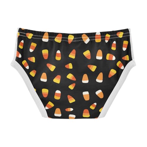 Wusikd Candy Corn Boys' Underwear Cotton Boys Briefs Soft Toddler Underwear 2T2
