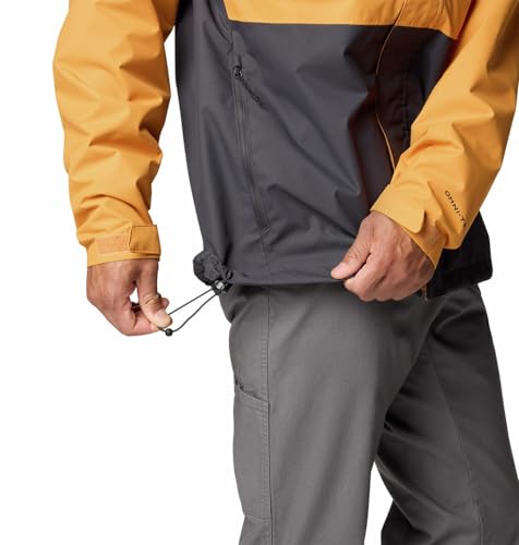 Image of Columbia Men Polyester Standard Length Omni-Tech Hikebound II Hiking and Trekking Waterproof Rain Jacket
