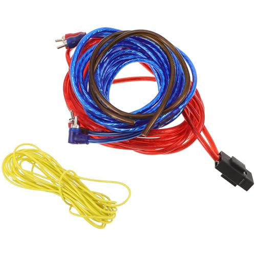 Ampio supporto di modelli: progettato per la versatilità, questo cablaggio per altoparlanti per amplificatori può essere utilizzato senza problemi in varie auto, migliorando l'esperienza di aggiornamento del kit di cavi audio per auto, cavi di cablaggio di alimentazione dell'amplificatore, cavi per amplificatori per altoparlanti per auto
