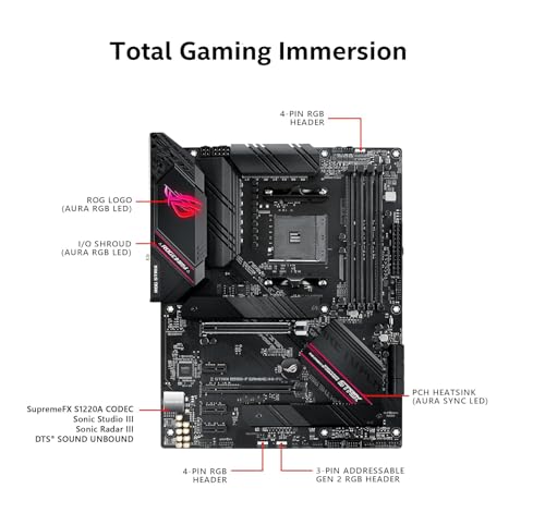 Image of AMD Ryzen 9 5900XT Processor with ASUS ROG Strix B550-F WiFi II Motherboard | CPU Motherboard Combo, AM4, DDR4, PCIe 4.0, 2x M.2, USB 3.2 Gen 2 Type C, WiFi 6E, ATX Gaming Motherboard