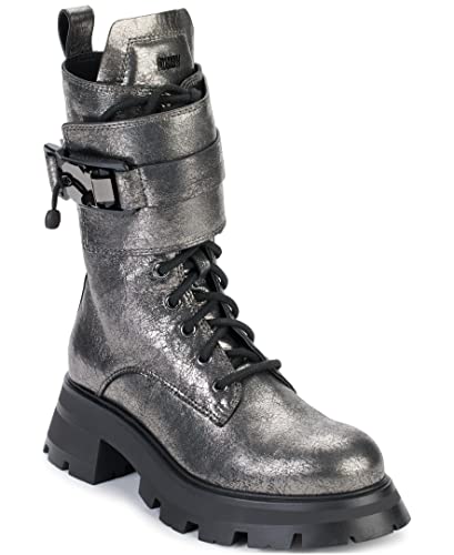 DKNY Women's Sava Lace Up Combat Boot