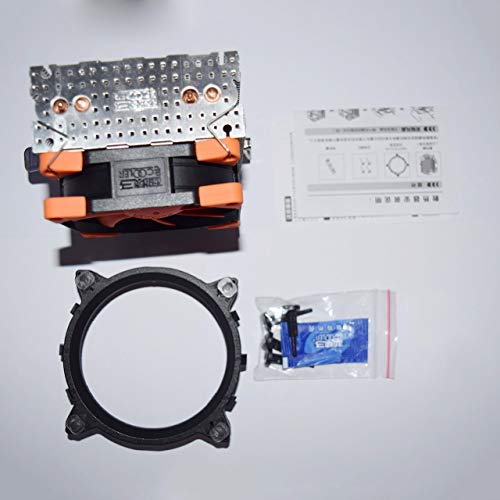 PCcooler S88 CPU Cooler 2 Heatpipe 4pin 8cm PWM Quiet Fan Hydraumatic Bearing