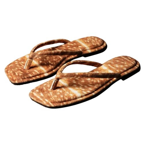 Image of Theater Annistons Flip Flops for Women | Classic Flat Thong Sandals | Lightweight Slip-On Footwear for Daily Wea