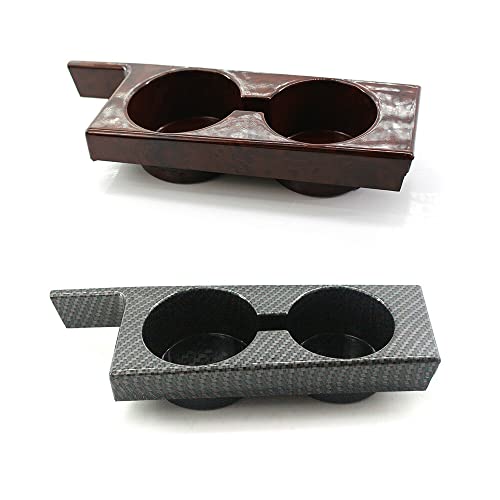 Double support de tasse console centrale E39 motif bois de pêche - 5