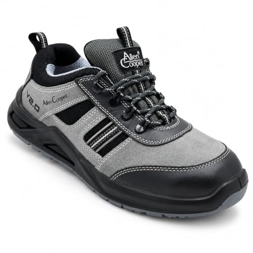 Image of Allen Cooper 1156 Steel Toe Leather Safety Shoe
