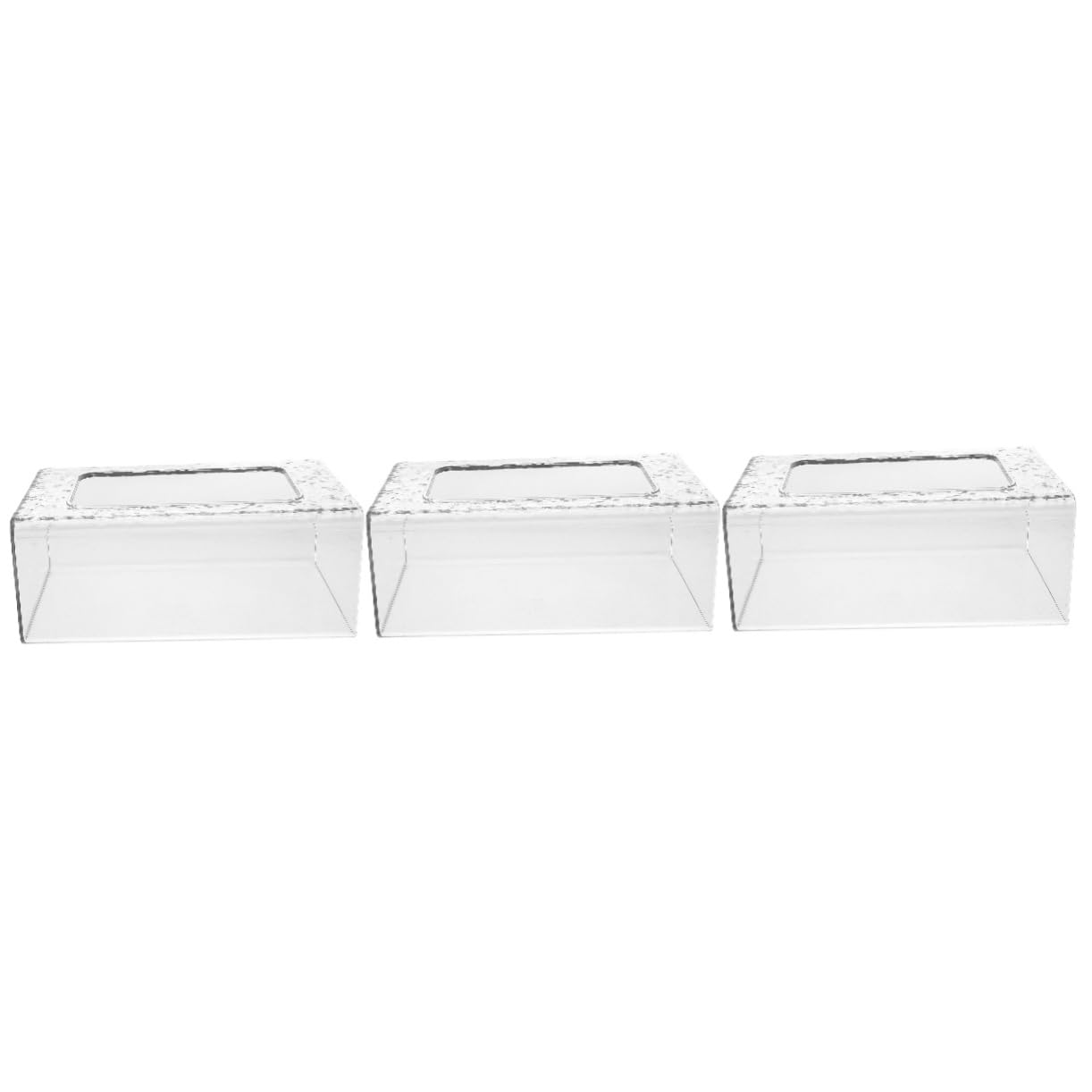 Amosfun 3er-Box Taschentuchbox Für Die Wand Tissue-etui Zur Wandmontage Gewebebehälter Etui Für Feuchttücher Papiertuchspender Papierhandtuchhalter Zur Wandmontage Handtuchspender Plastik