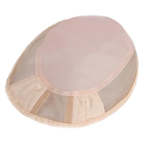 WeKen Making Wig Caps Thin Skin Mono Top Lace Bases for Hair Toupee Q16 21cm Cover