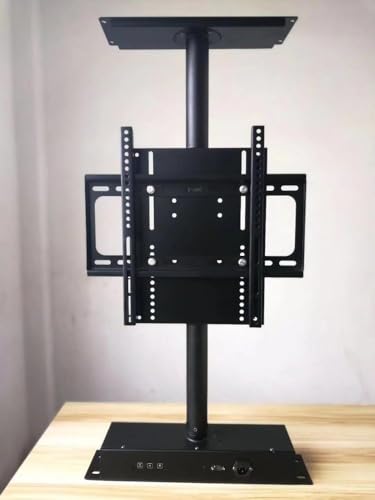 Image of Audiovan Motorization TV Bracket 180 Degree Rotation with Wireless Remote and Switch Control Tv Lift 180 Degree Screen Fit 32-75 Inch