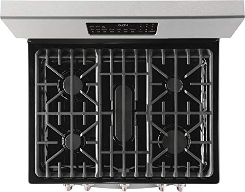 Frigidaire Gallery Gcrg3060Af 5 Cu.ft. Stainless Free-Standing Gas Range With Air Fry #TOP6