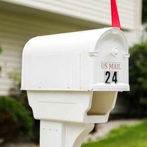 Giantree 10 Blatt Zahlen Aufkleber 8 cm, Schwarz Klebezahlen Wetterfest Aufkleber Hausnummer Zahlen Klebezahlen Sticker 0-9 Selbstklebendes Hausnummer Für Postkasten Schilder Hausnummern