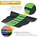 sawrain Dirt Bike Seat Cover - Universal Gripper No-Slip Dirtbike Seat Cover Black-Green